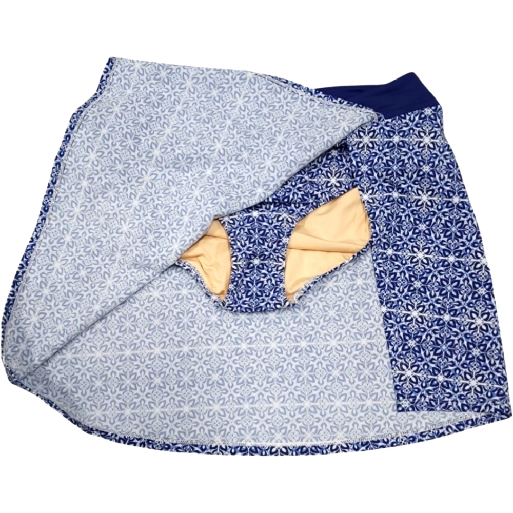 Cabana Life x Talbots Mosaic Swim Skirt Nwt Sz L - Picture 3 of 7